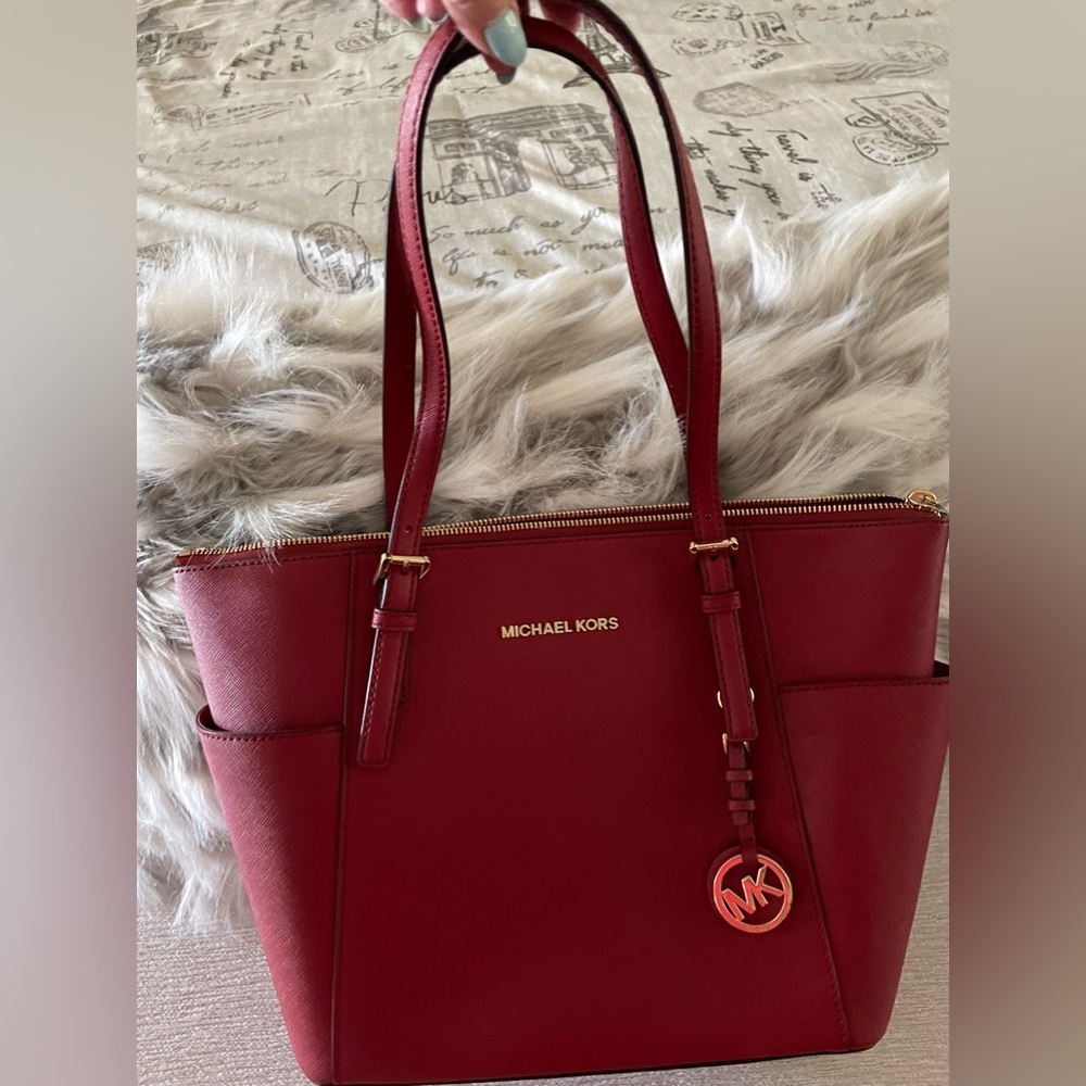 Red Michael Kors Bag